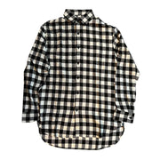 SKIDZ Shirts & Tops Plaid Flannel Shirt - Black & White