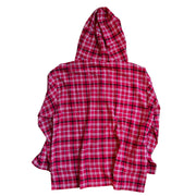 Skidz Tops VAULT: Red Plaid Hoodie