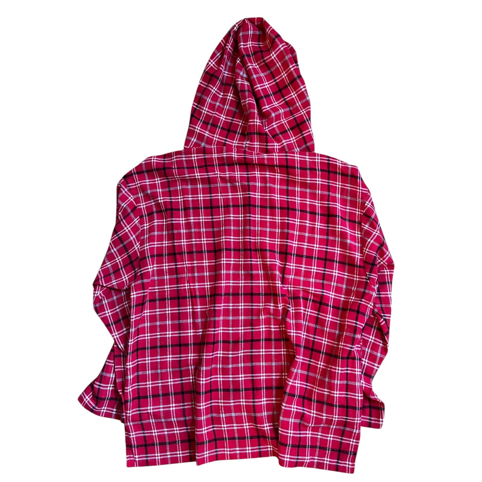 Skidz Tops VAULT: Red Plaid Hoodie