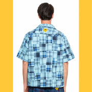 Skidz Tops Blue Sky Camp Shirt