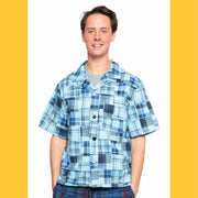 Skidz Tops Blue Sky Camp Shirt