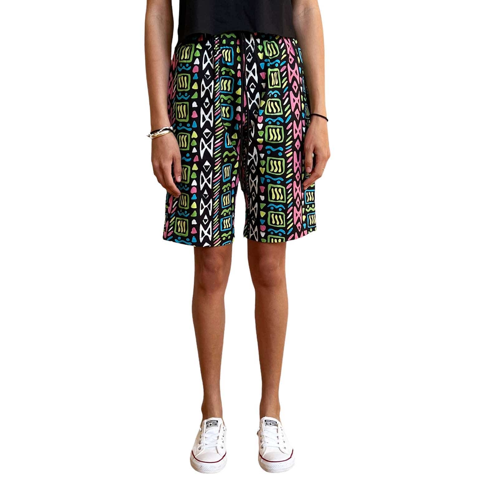 Skidz Shorts Fresh Prints Shorts - Black