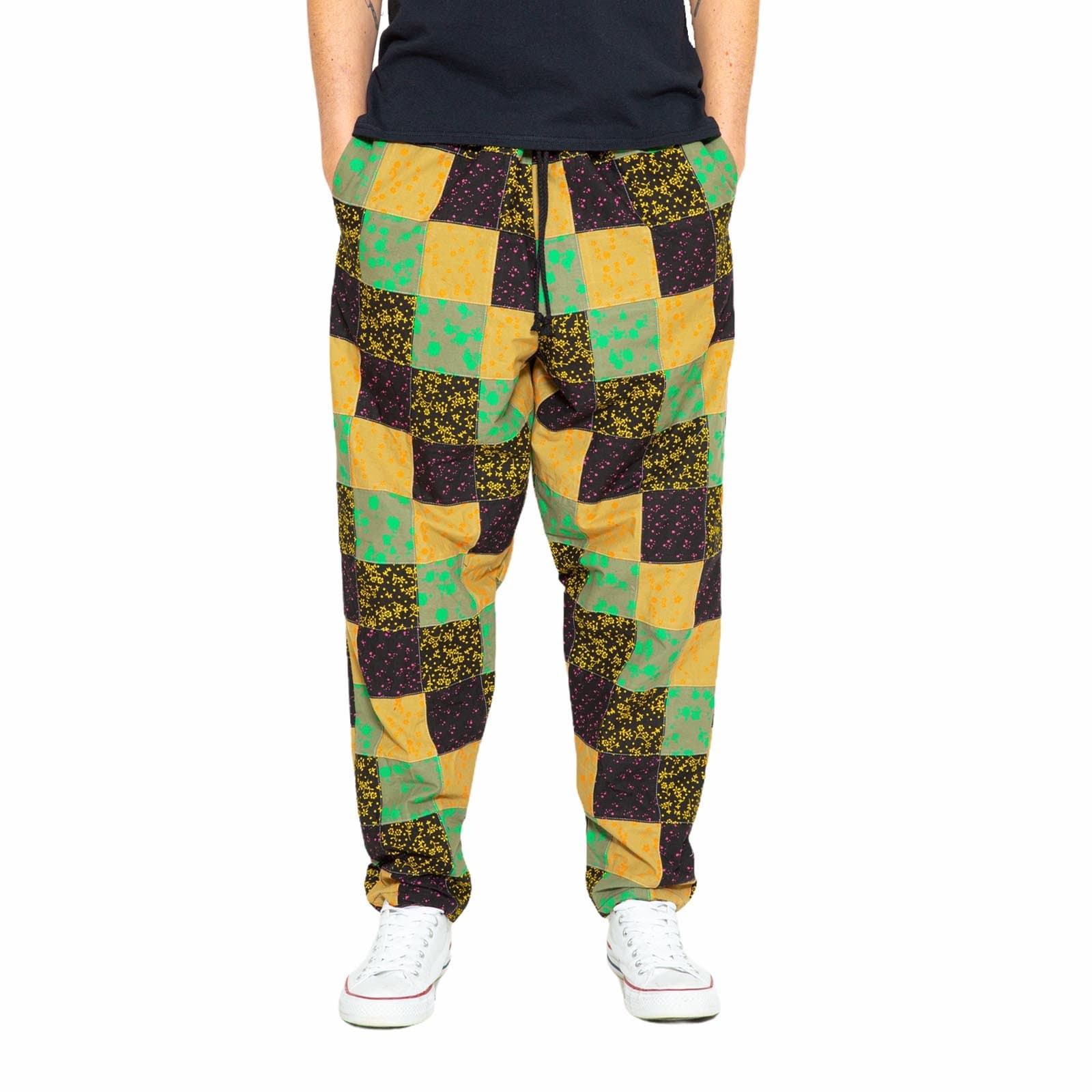 Patchwork Shirt Stussy Patchwork Cord Beach Pant Sun Stone