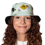 Skidz Fun Stuff SKIDZ x Mickey Hart Psychopomp Reversible Bucket Hat