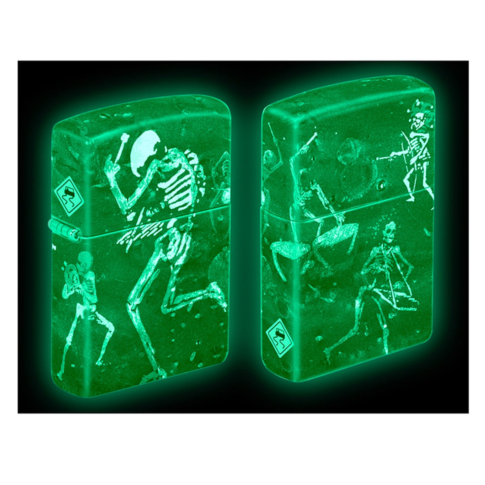 SKIDZ Fun Stuff SKIDZ x Mickey Hart Psychopomp Glow-in-the-Dark Zippo Lighter