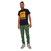 SKIDZ Pants Stash Pant - Mushrooms & Cacti Green