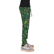 SKIDZ Pants Stash Pant - Mushrooms & Cacti Green