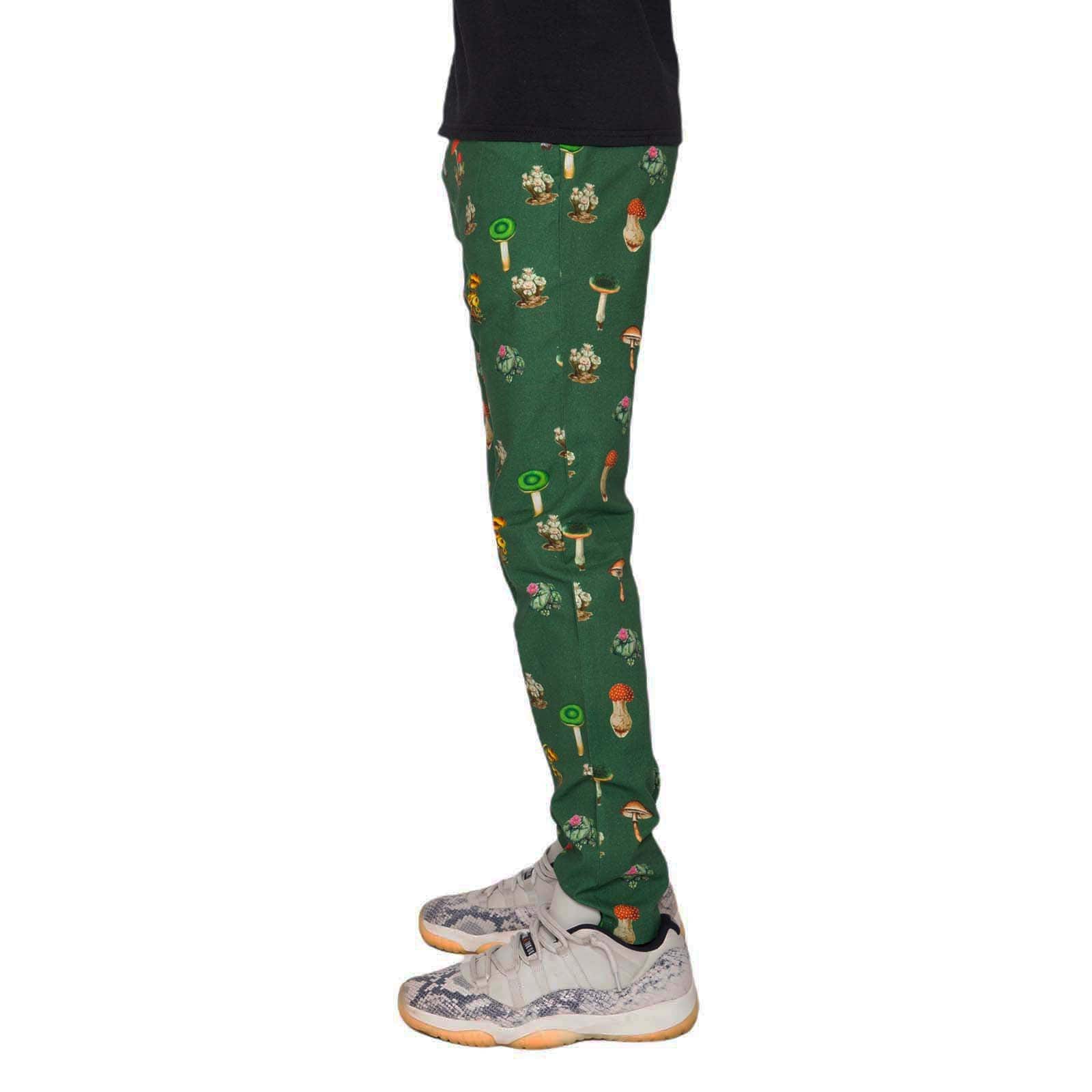 SKIDZ Pants Stash Pant - Mushrooms & Cacti Green