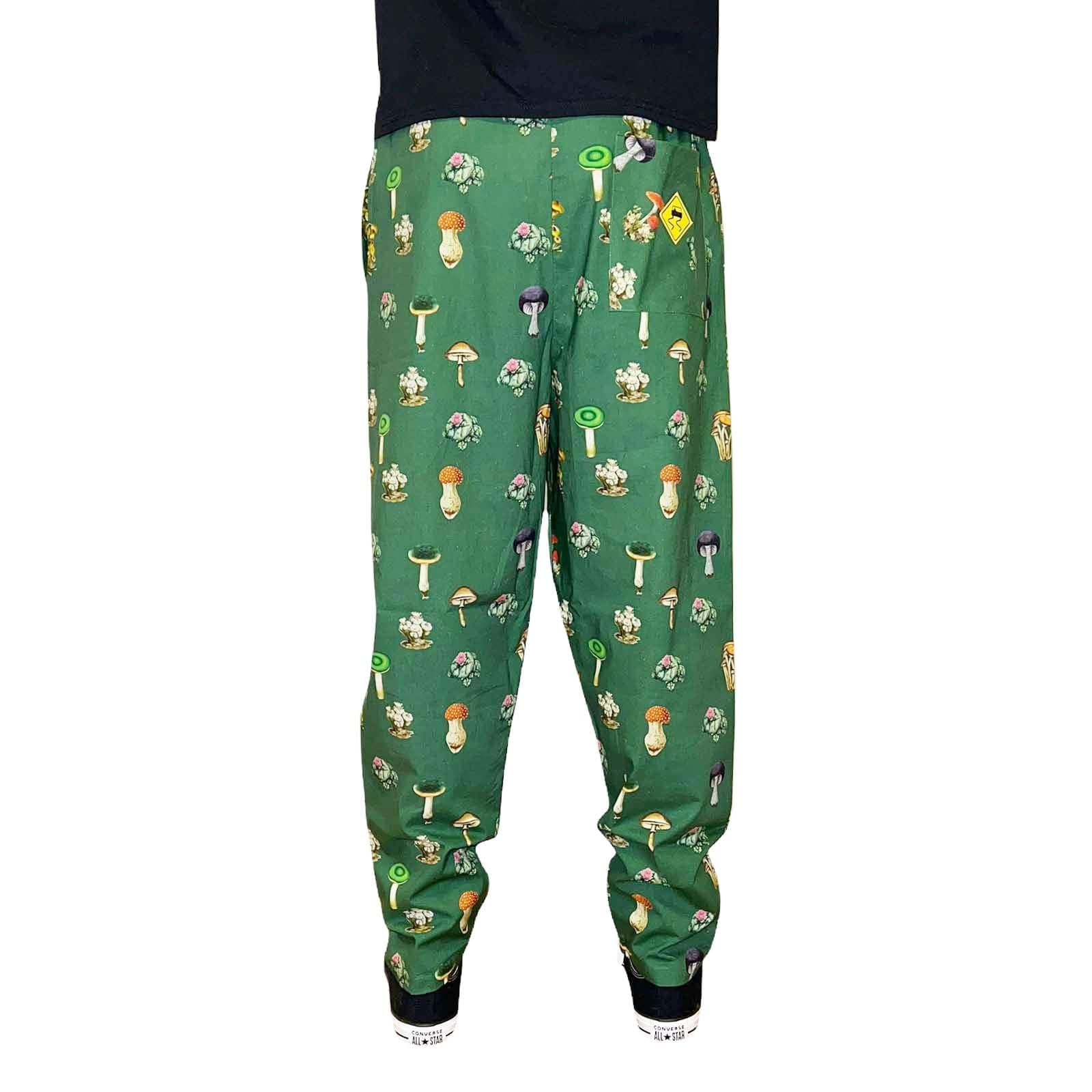 Skidz Pants Mushrooms & Cacti - Green