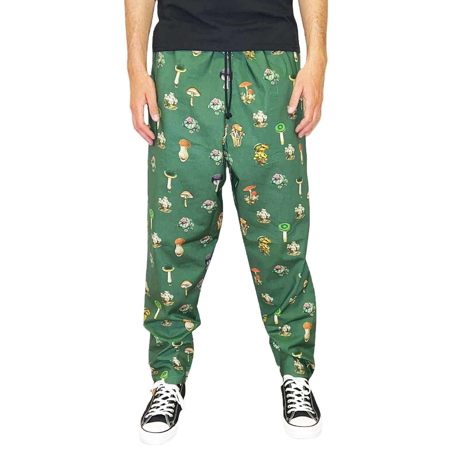 Skidz Pants Mushrooms & Cacti - Green