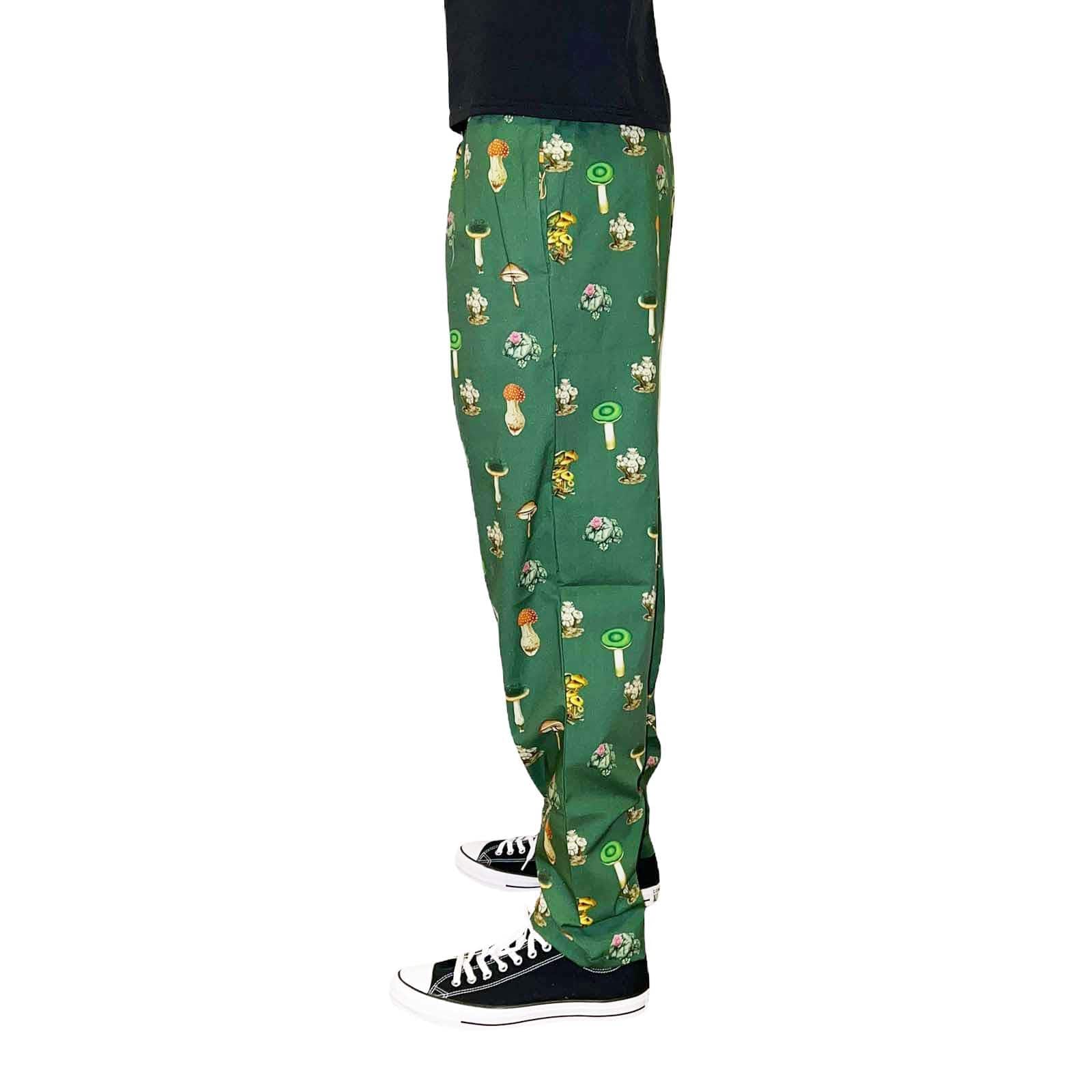 Skidz Pants Mushrooms & Cacti - Green