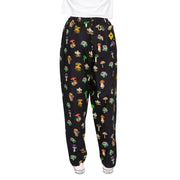 Skidz Pants Mushrooms & Cacti - Black