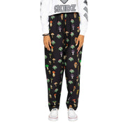 Skidz Pants Mushrooms & Cacti - Black