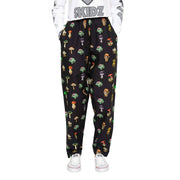 Skidz Pants Mushrooms & Cacti - Black