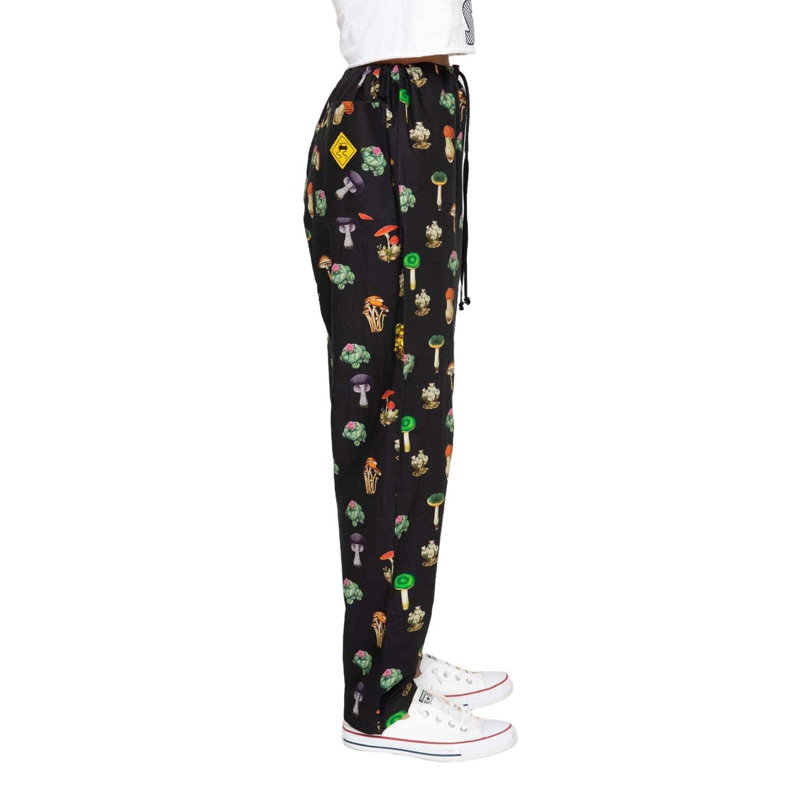Skidz Pants Mushrooms & Cacti - Black