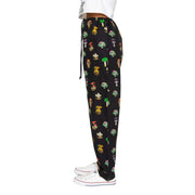 Skidz Pants Mushrooms & Cacti - Black