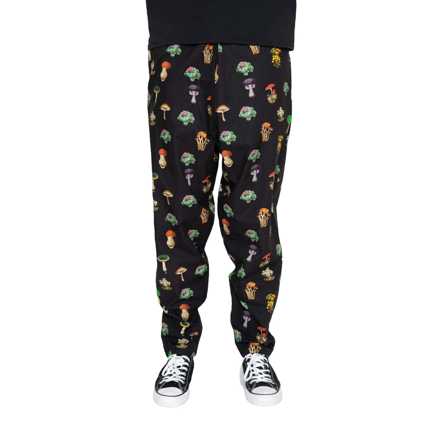 Skidz Pants Mushrooms & Cacti - Black