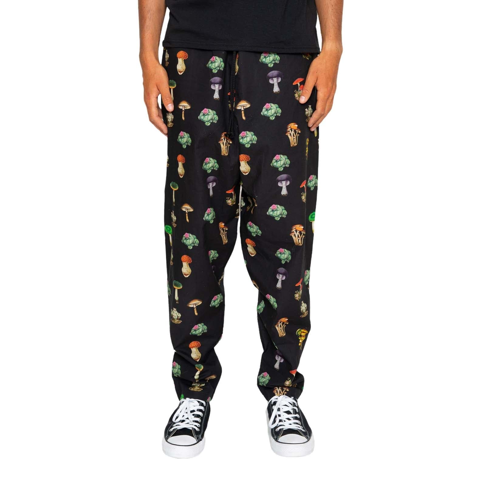 Skidz Pants Mushrooms & Cacti - Black