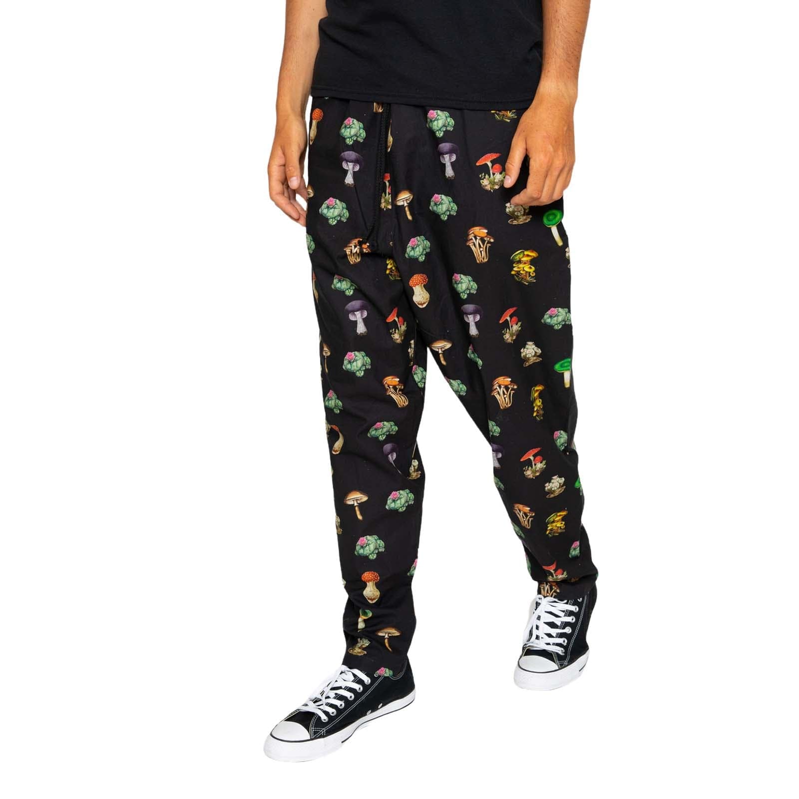 Skidz Pants Mushrooms & Cacti - Black