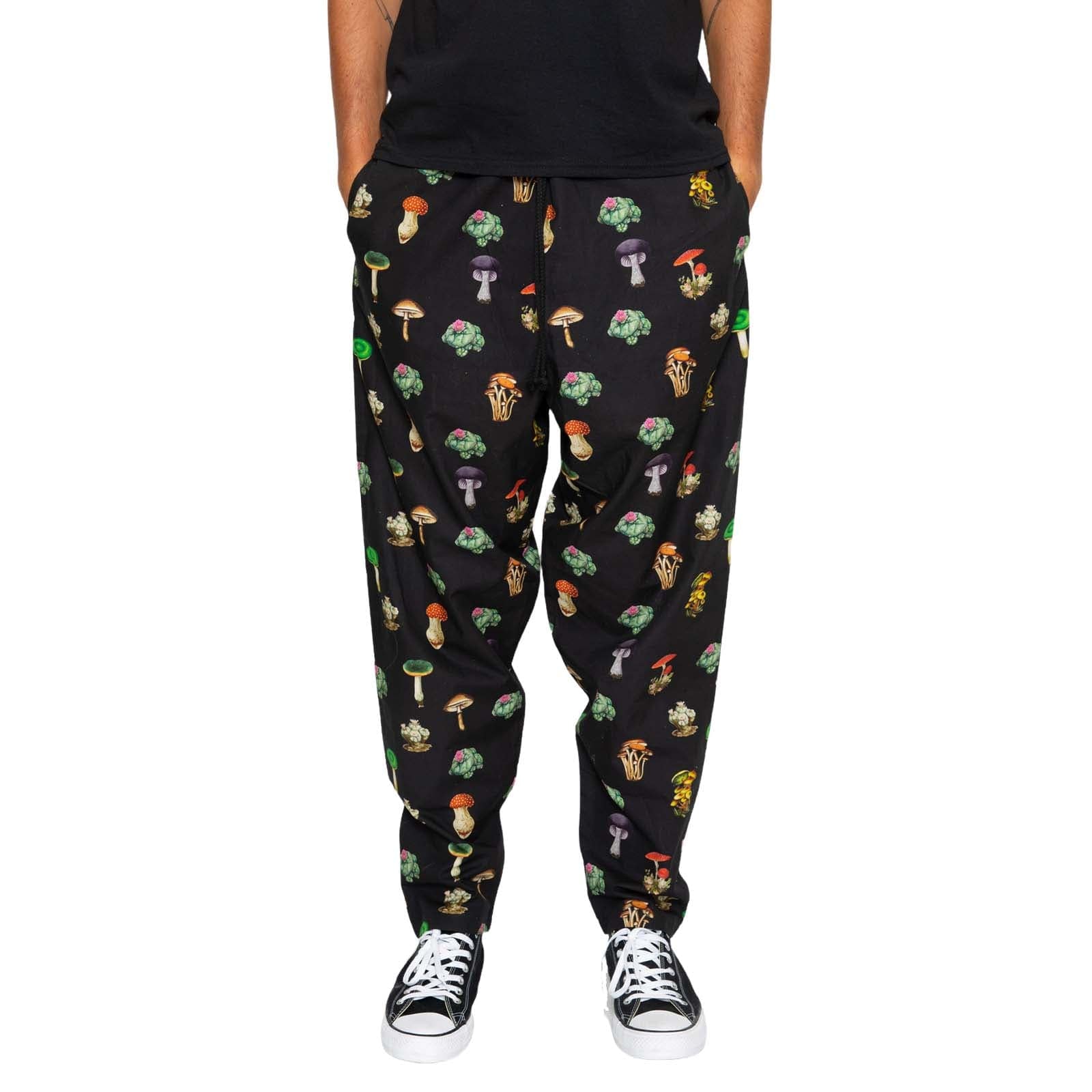 Skidz Pants Mushrooms & Cacti - Black