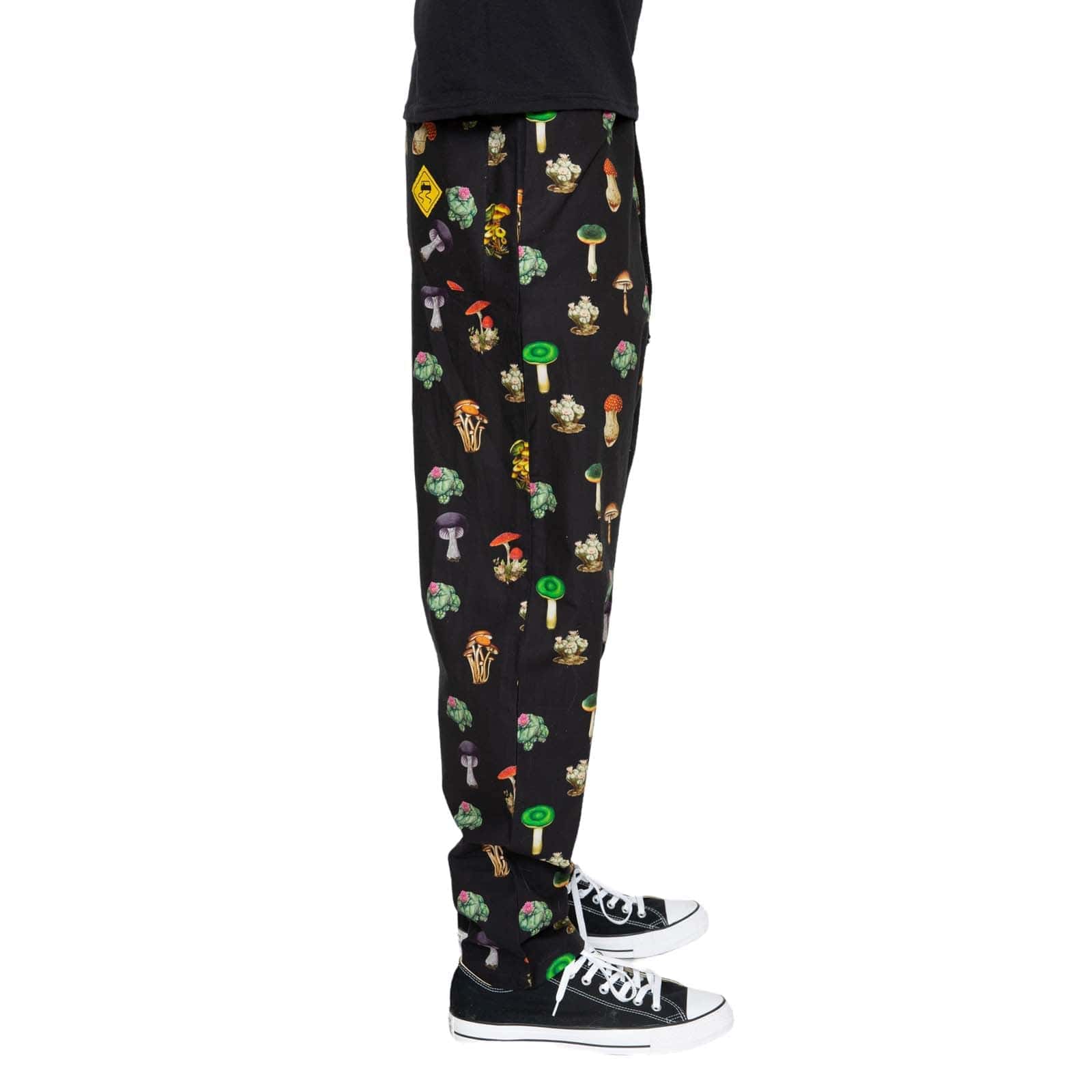 Skidz Pants Mushrooms & Cacti - Black