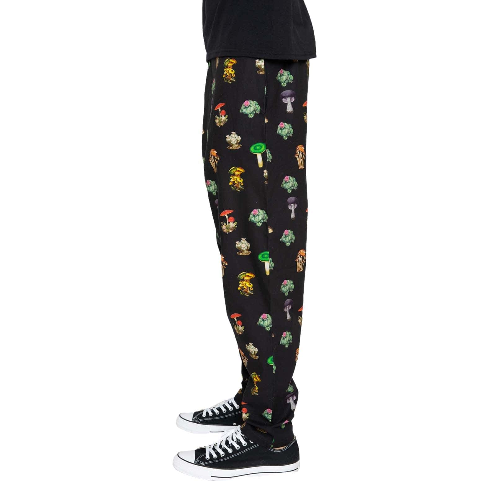 Skidz Pants Mushrooms & Cacti - Black