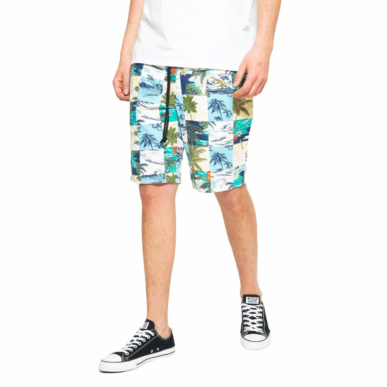 Skidz Pants Maui Wowie Patchwork Shorts