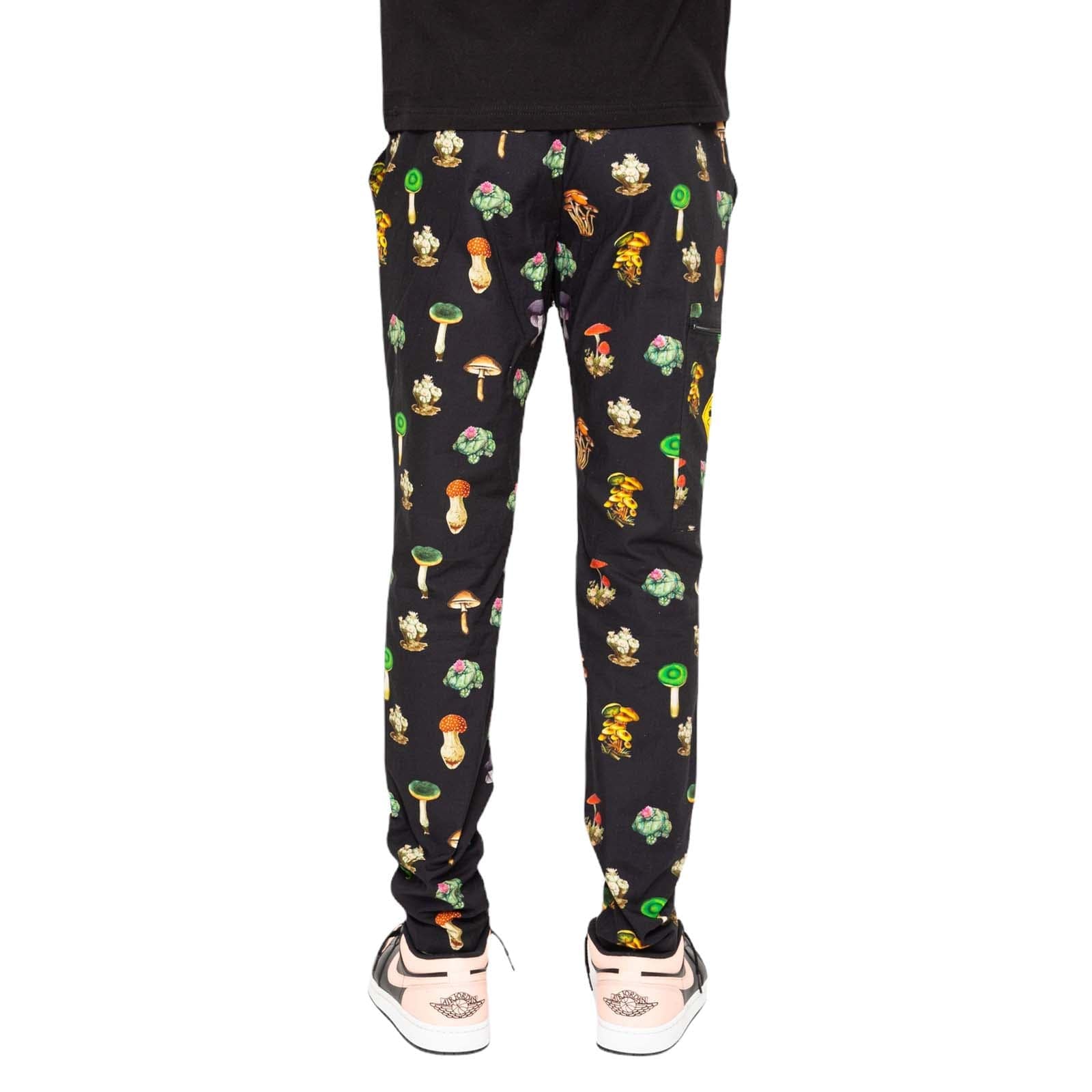 Skidz Pants Stash Pant - Mushrooms & Cacti Black