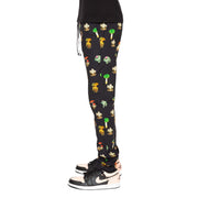 Skidz Pants Stash Pant - Mushrooms & Cacti Black