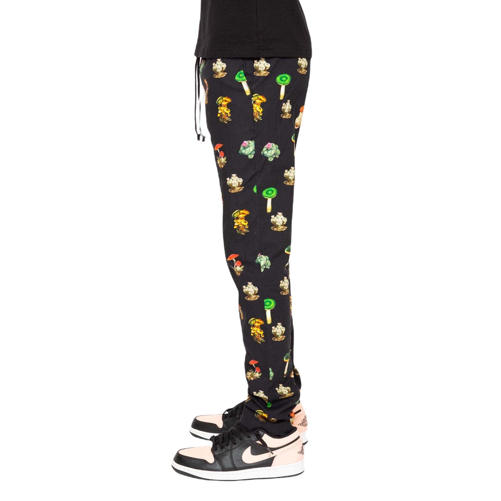 Skidz Pants Stash Pant - Mushrooms & Cacti Black