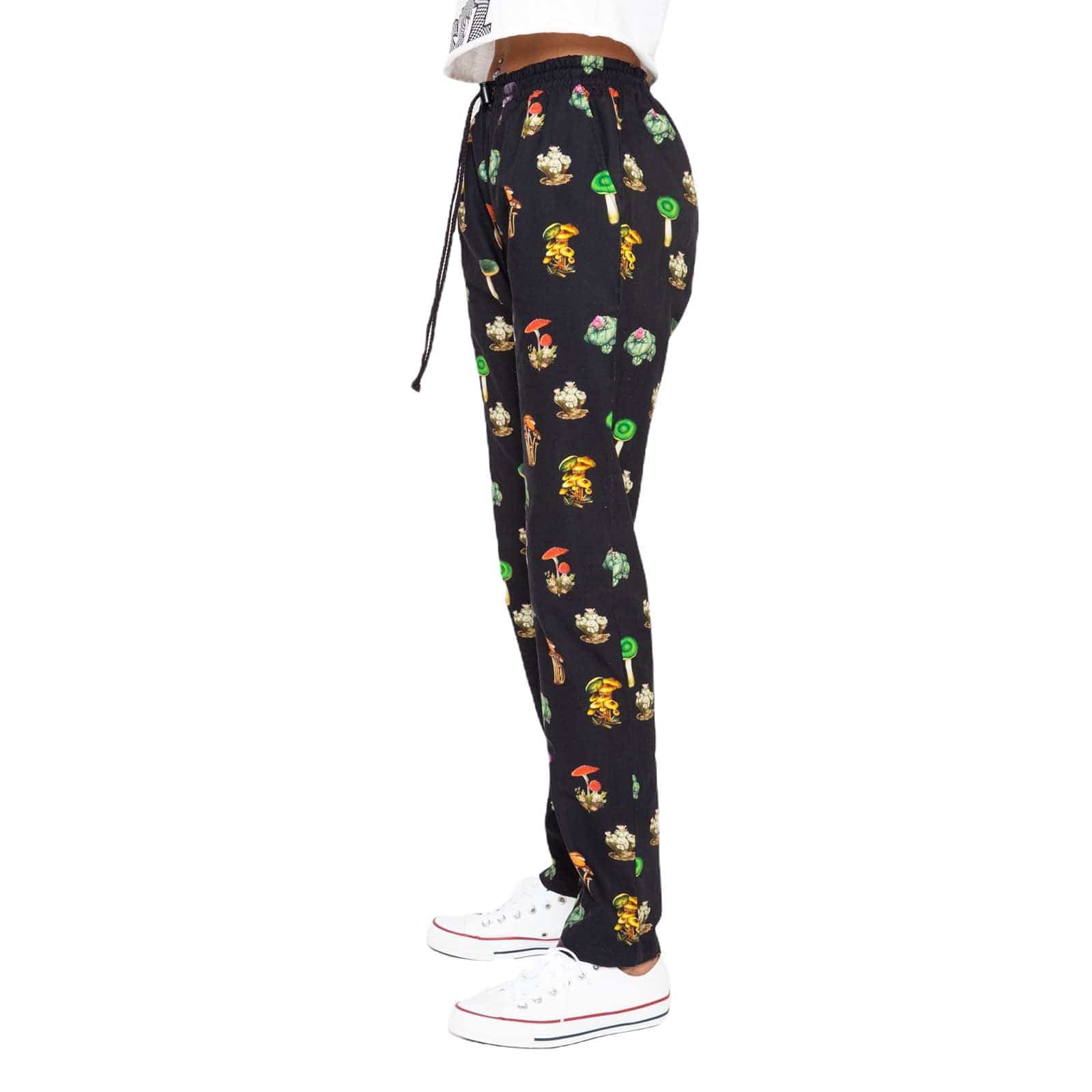 Skidz Pants Stash Pant - Mushrooms & Cacti Black