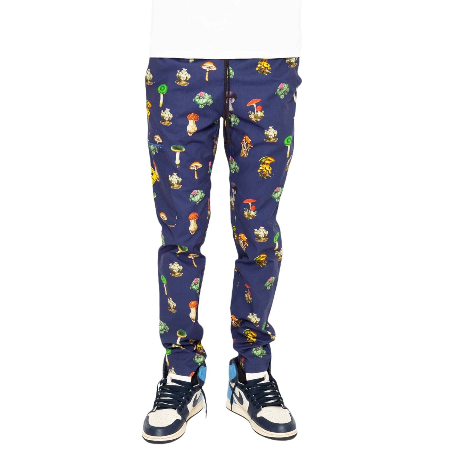 Skidz Pants Stash Pant - Mushrooms & Cacti Blue