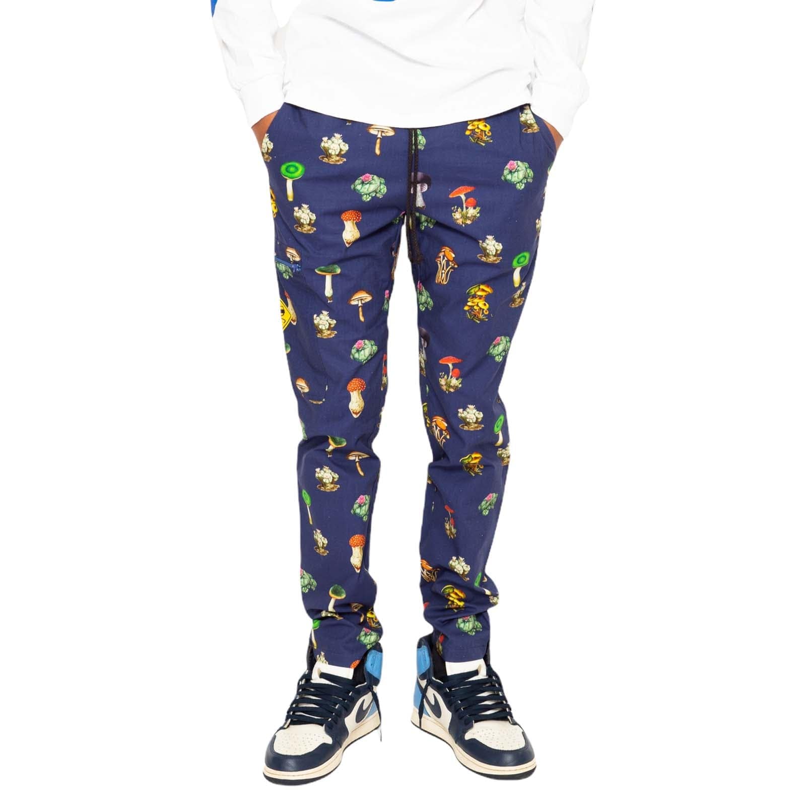 Skidz Pants Stash Pant - Mushrooms & Cacti Blue