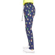 Skidz Pants Stash Pant - Mushrooms & Cacti Blue