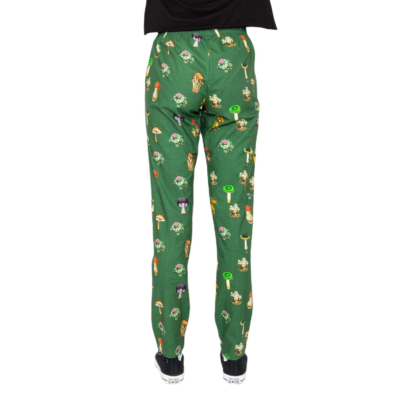 SKIDZ Pants Stash Pant - Mushrooms & Cacti Green