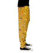 SKIDZ NYC Pants Mushrooms & Cacti - Brown