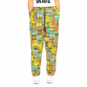 Skidz Pants Skidz Logo Patchwork Pant