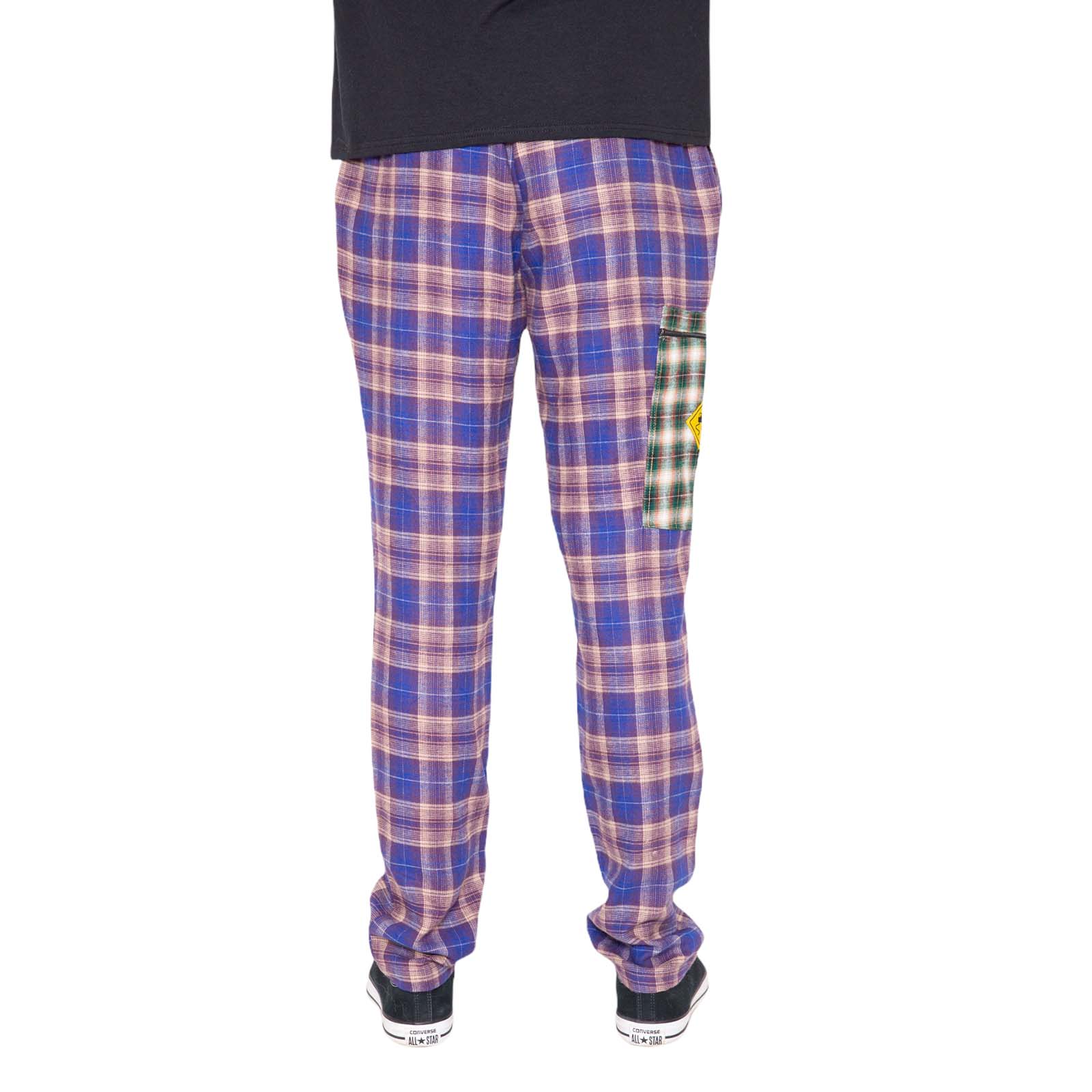Skidz Pants Stash Pant - Baymen Purple Flannel