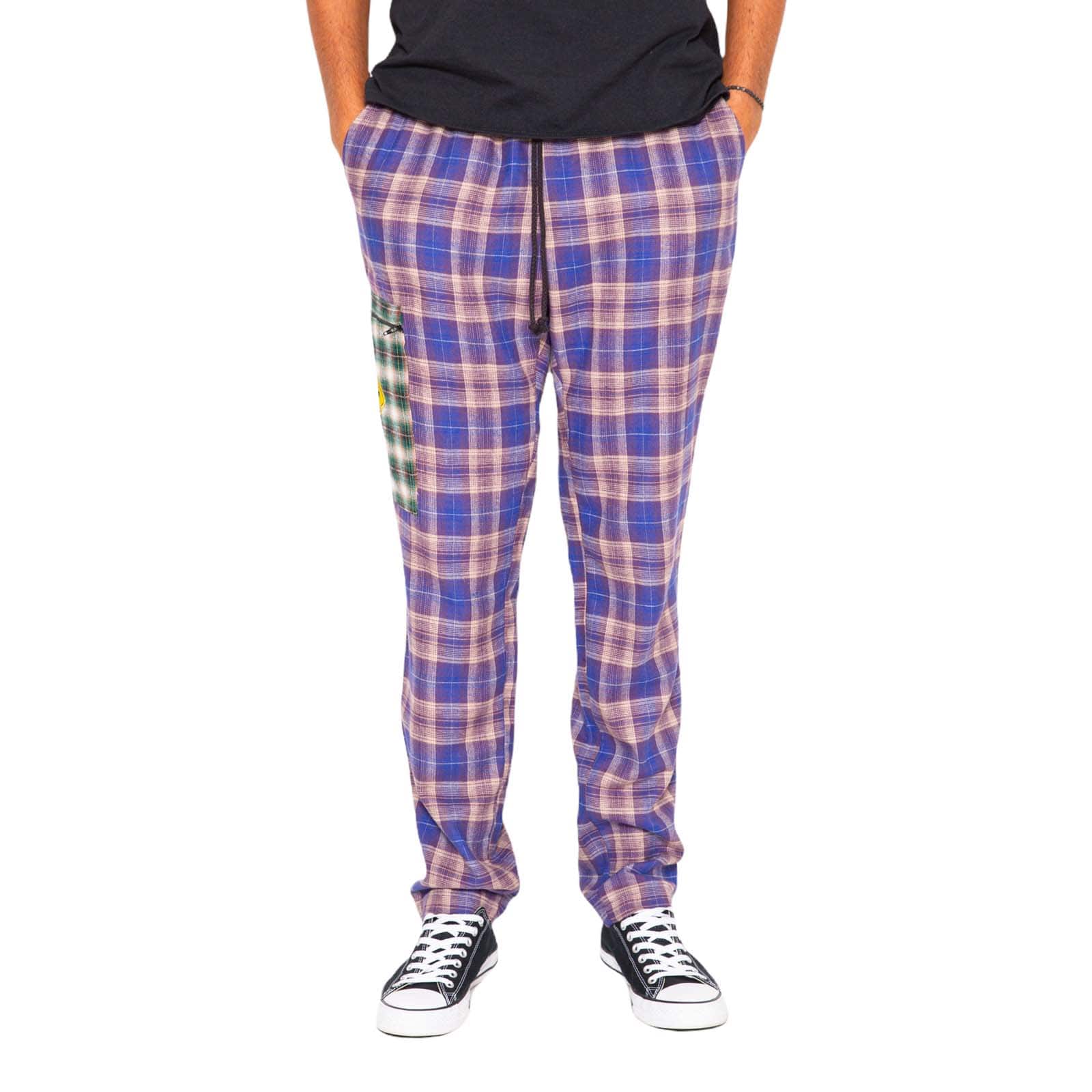 Skidz Pants Stash Pant - Baymen Purple Flannel