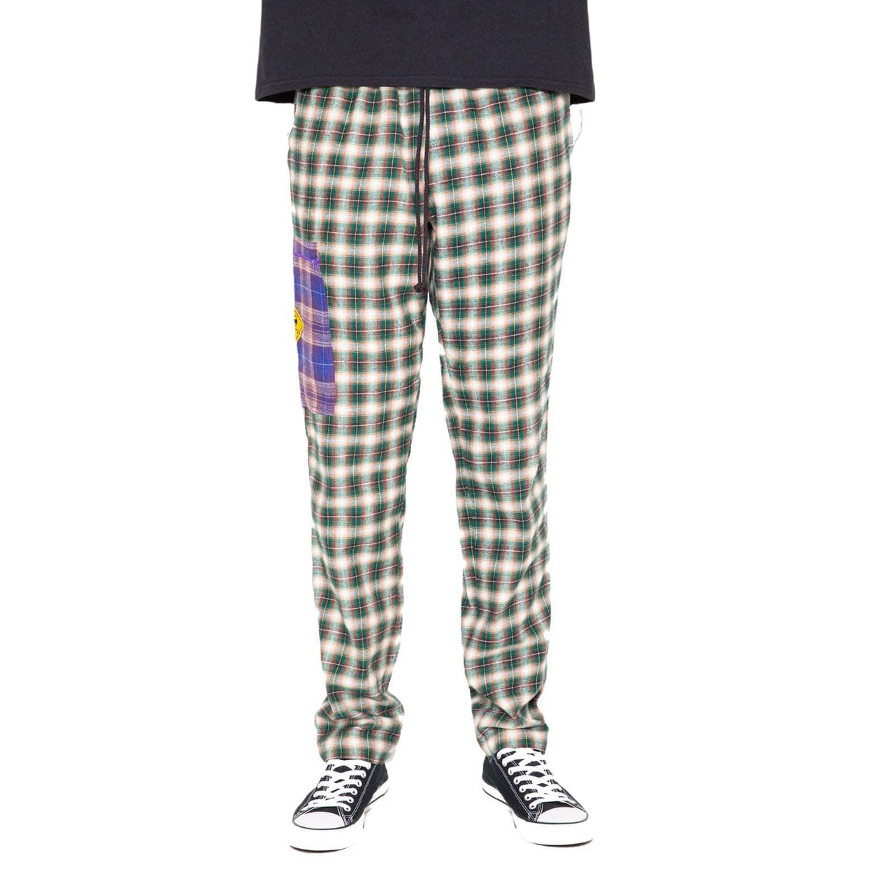 Skidz Pants Stash Pant - Hunter Green Flannel