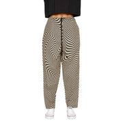 Skidz Pants Trippy Check - Sand & Black