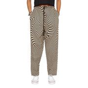 Skidz Pants Trippy Check - Sand & Black
