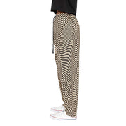 Skidz Pants Trippy Check - Sand & Black