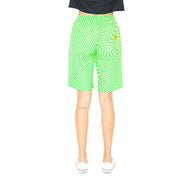 Skidz Shorts Trippy Check Shorts - Lime & Green