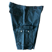 SKIDZ Shorts Canvas Cargo Shorts - Gunmetal Blue