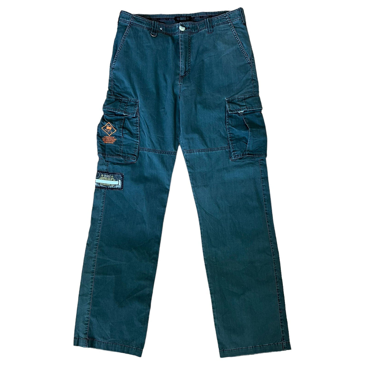 SKIDZ Pants Super Stash Cargo Pants - 2007 CC Gunmetal Blue