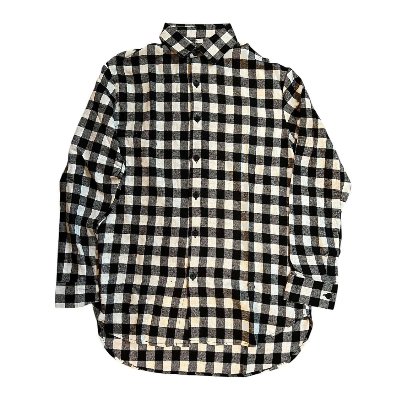 SKIDZ Shirts & Tops Plaid Flannel Shirt - Black & White