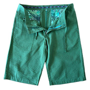 SKIDZ Shorts Seersucker Shorts Vol2 - Green Striped