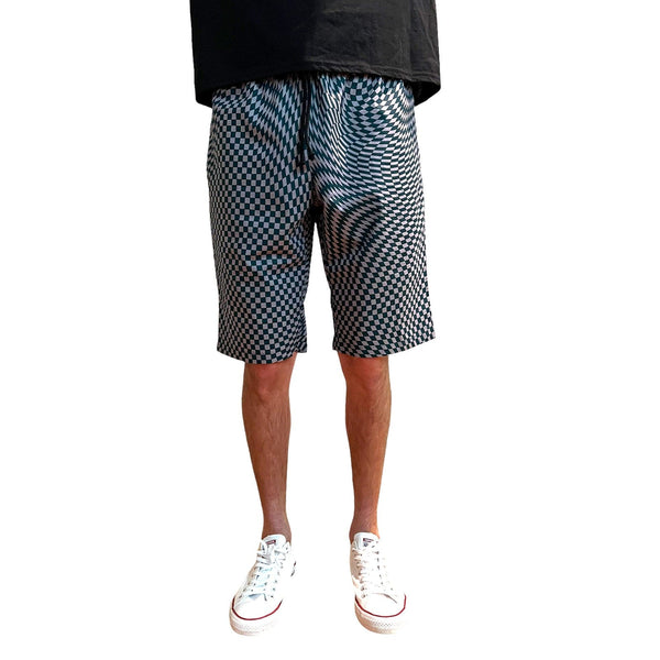 パンツ Green check shorts street y2k rave TrippyLimeShorts_AJ_F1_grande.