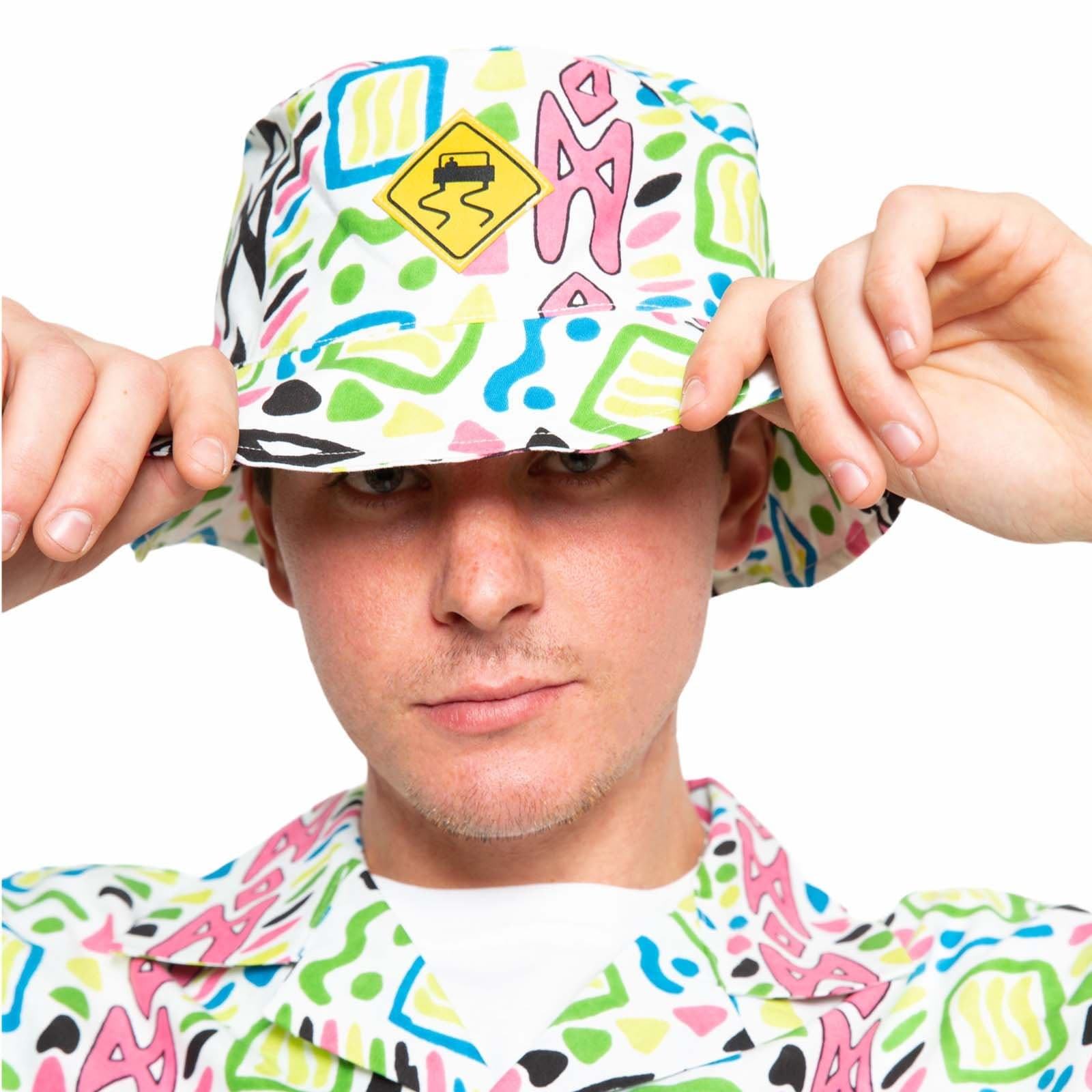 Skidz Fun Stuff Fresh Prints Reversible Bucket Hat